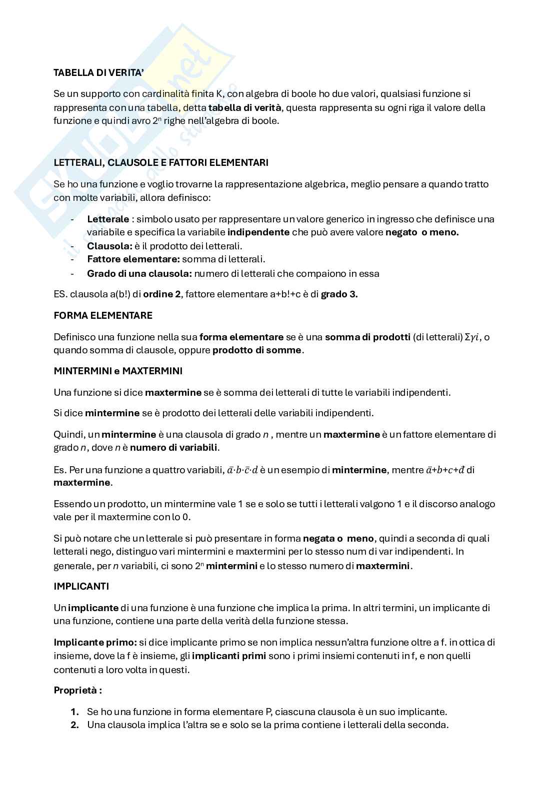 Appunti Calcolatori elettronici I Pag. 1