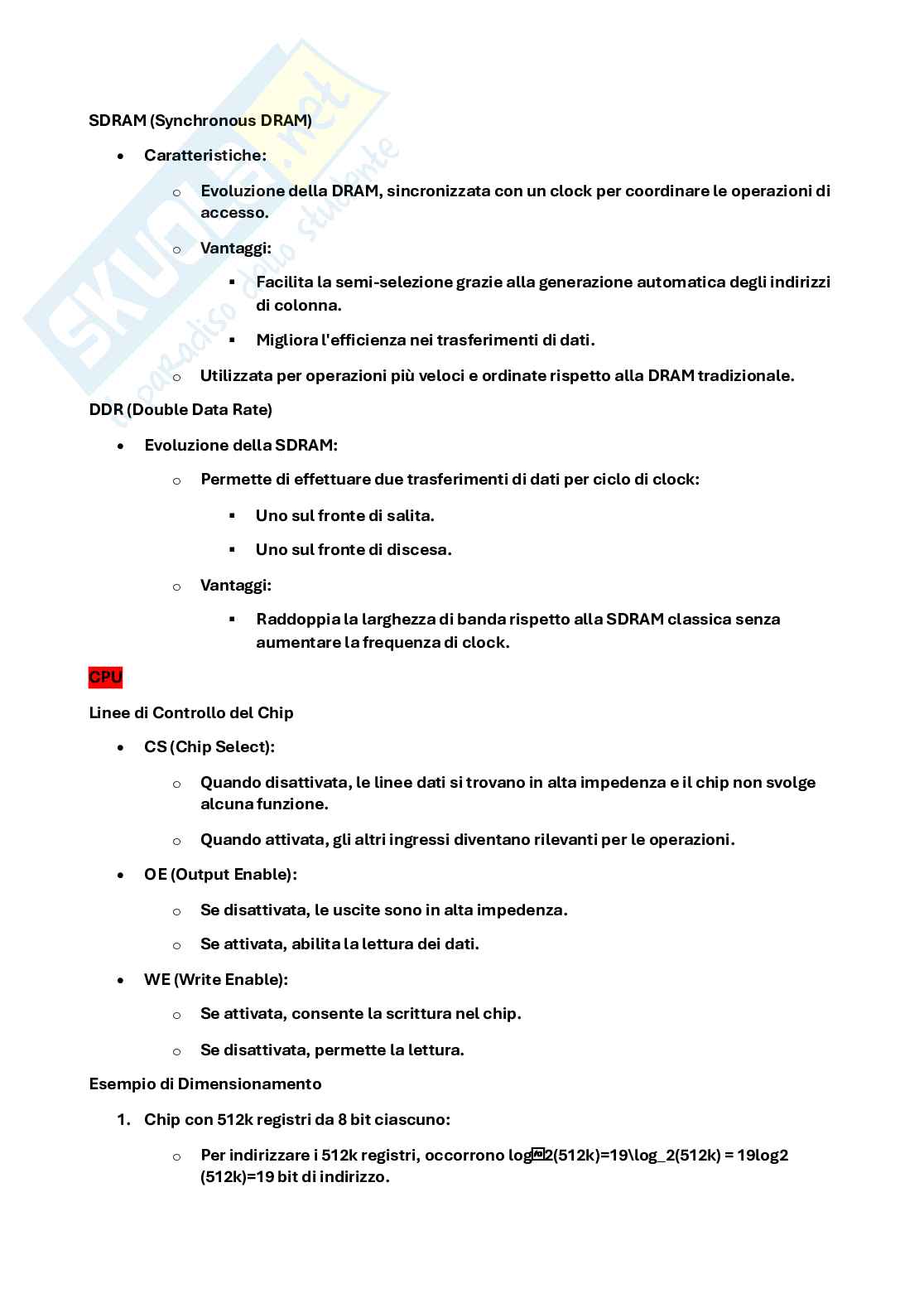 Appunti Calcolatori elettronici I Pag. 6