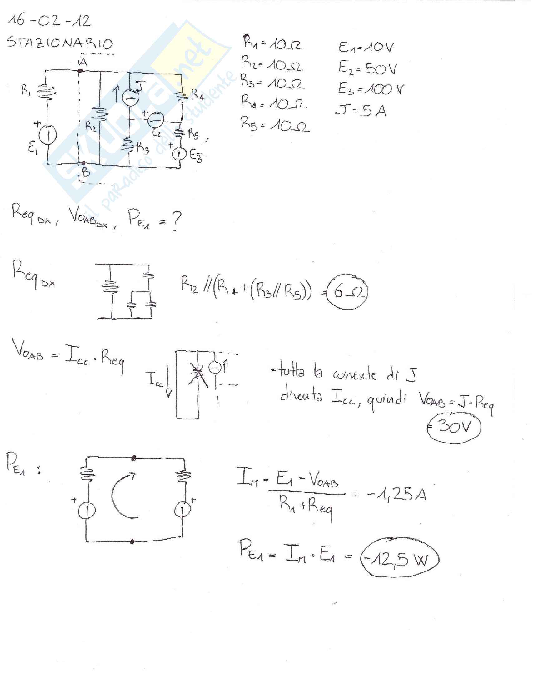 Teoria dei circuiti Pag. 21