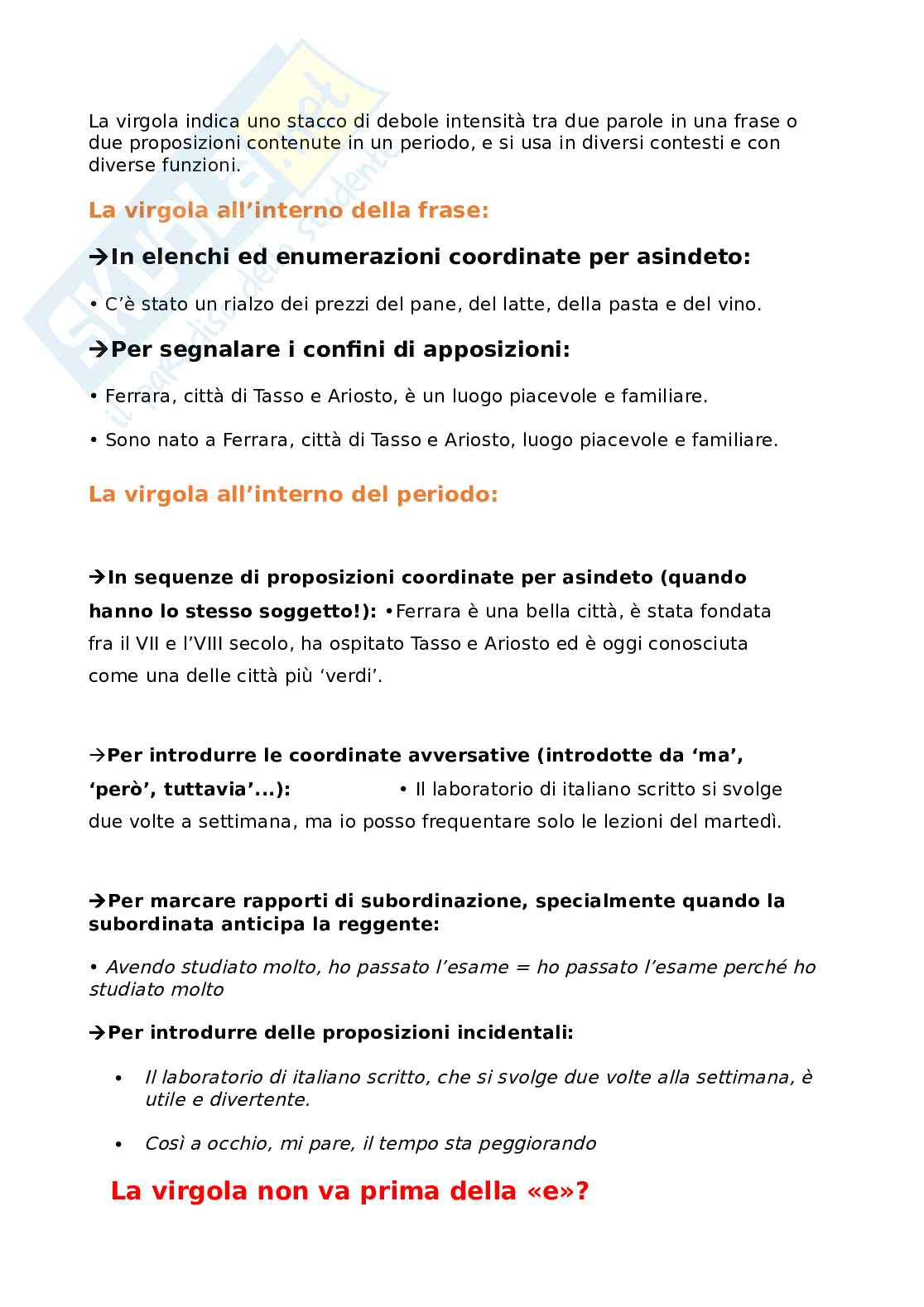 Riassunto esame Lingua italiana, Prof. Ruscello Francesco, libro consigliato Italiani scritti e italiano scritto, Fabio Ruggiano, Fabio Rossi e Luca Serianni Pag. 56