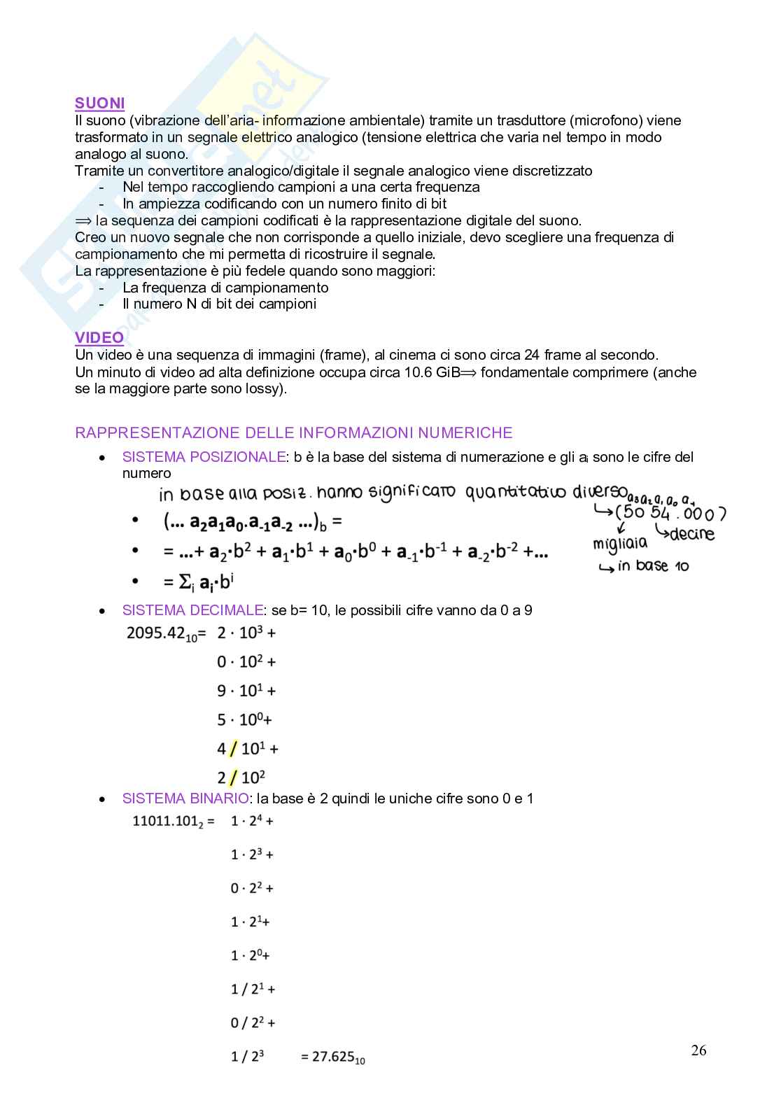 Appunti di Elementi di informatica e programmazione Pag. 26