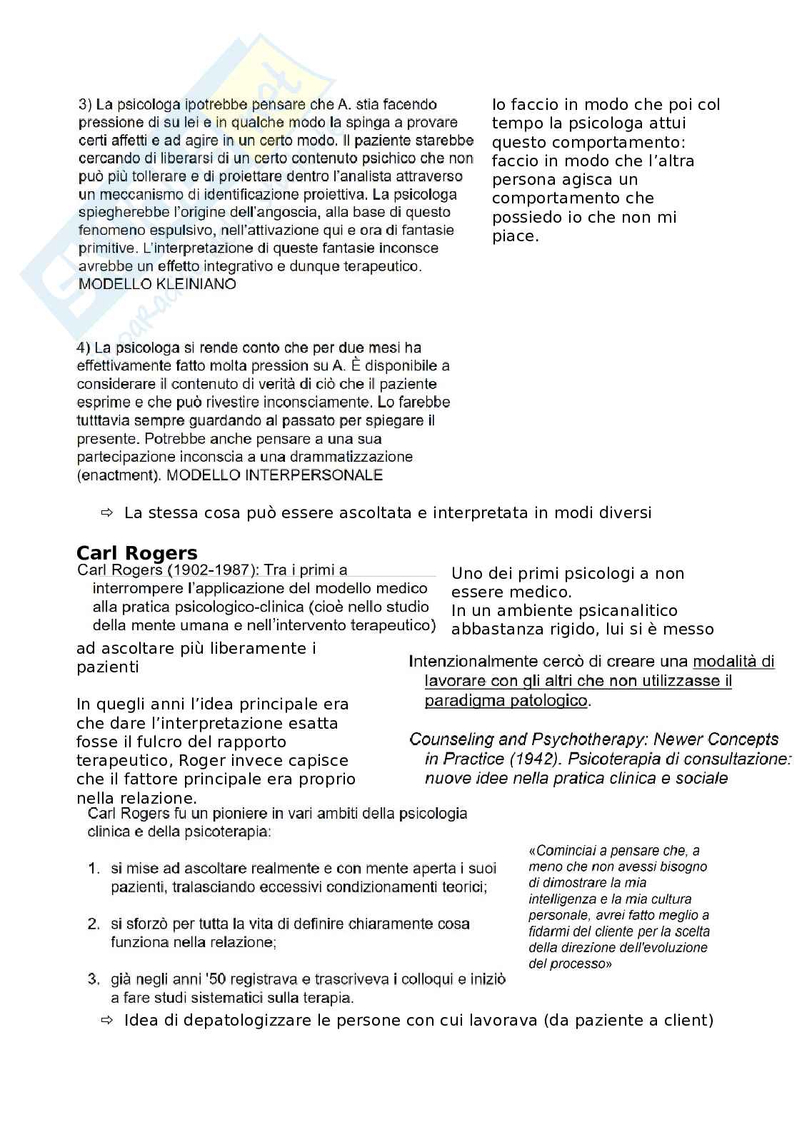 Appunti esame Psicologia clinica Pag. 11
