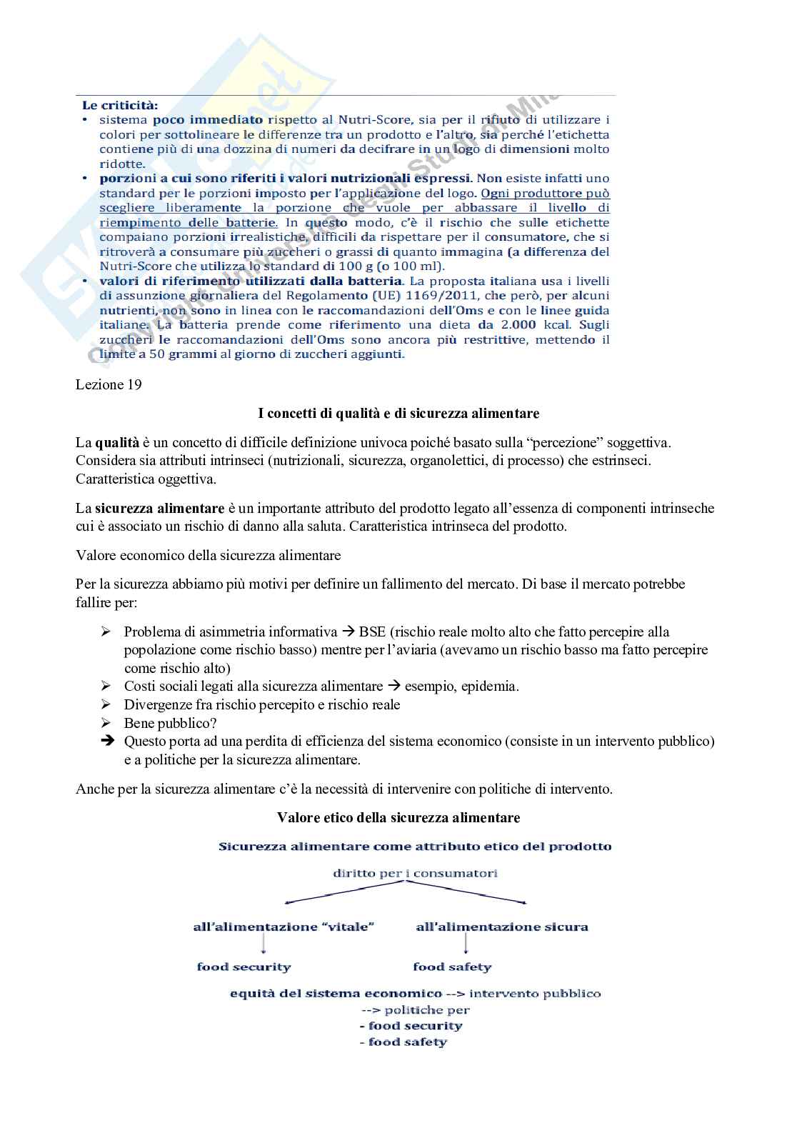Appunti di lezione di Economia delle politiche alimentari Pag. 46