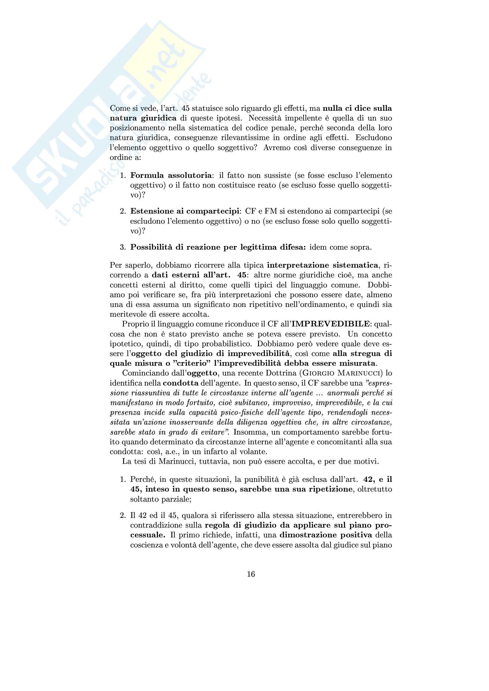 Diritto penale - la divergenza voluto Pag. 16