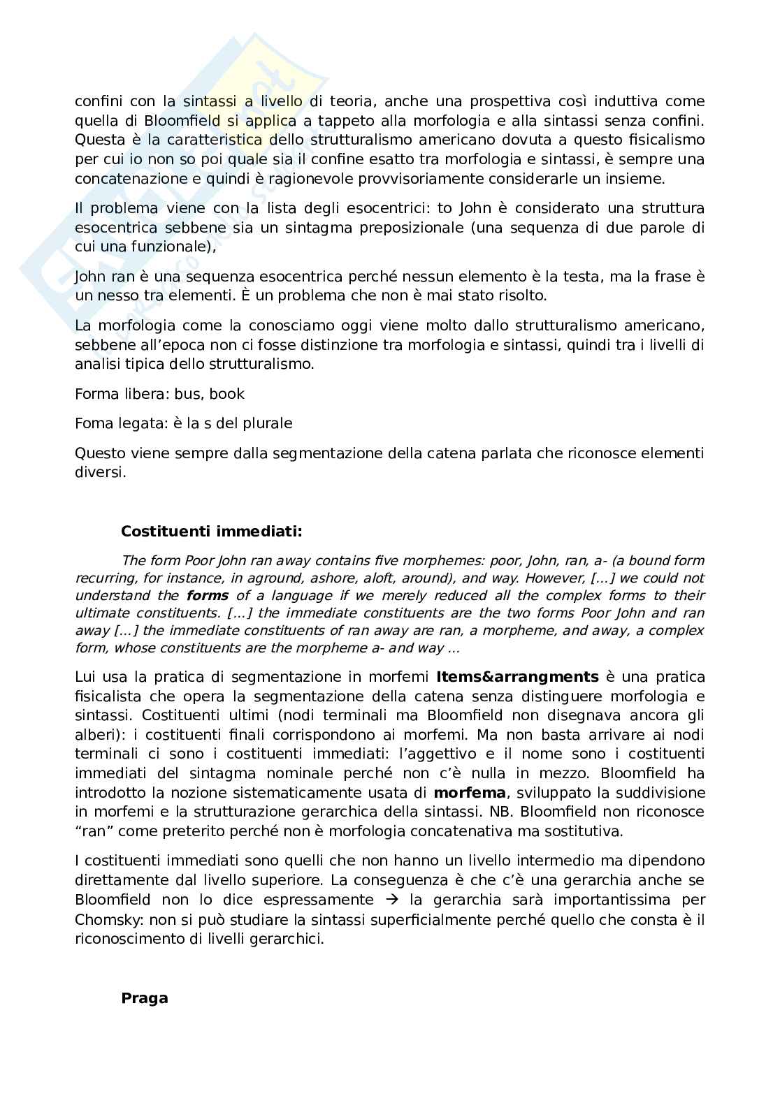 Storia della linguistica Pag. 11