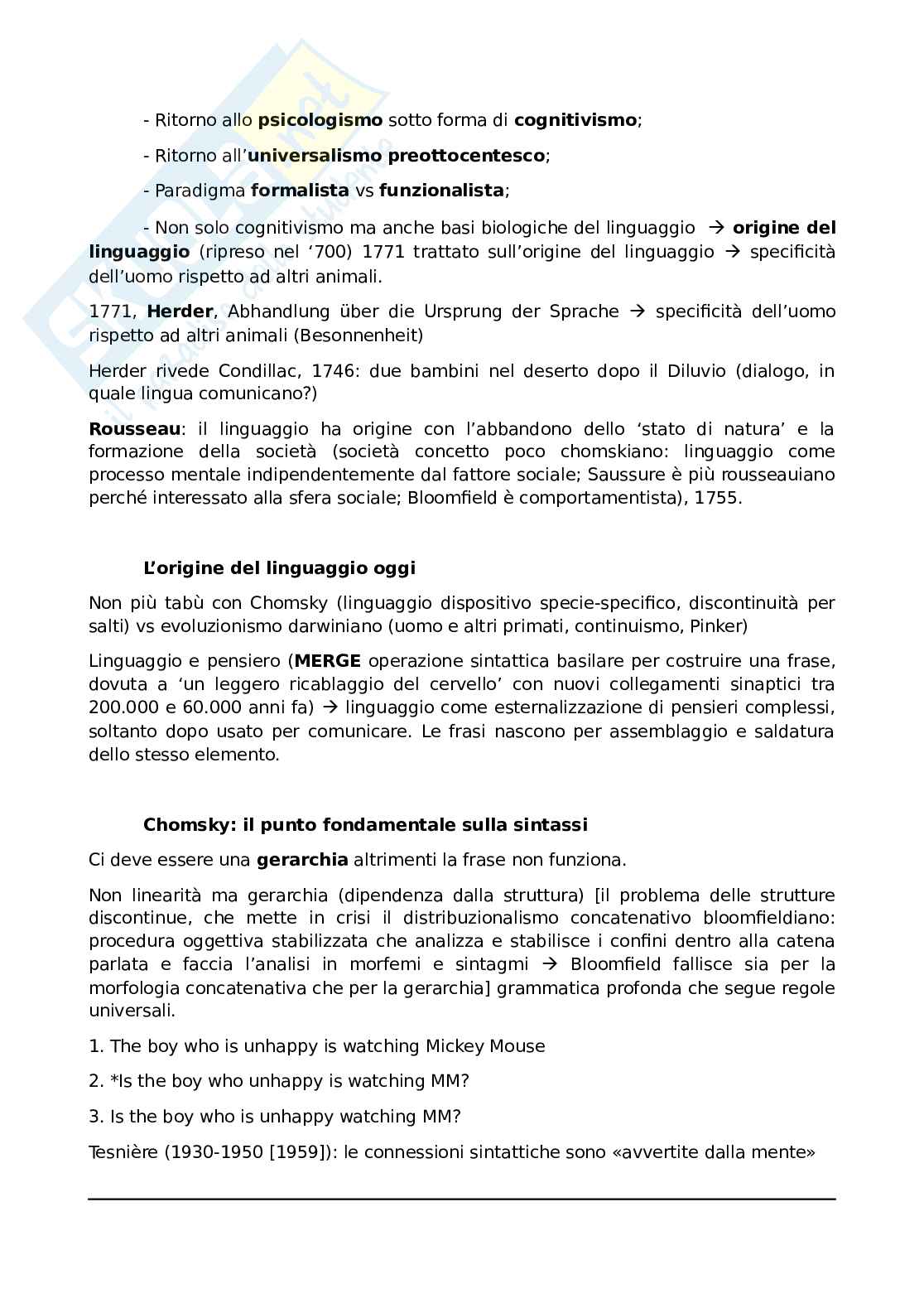 Storia della linguistica Pag. 21