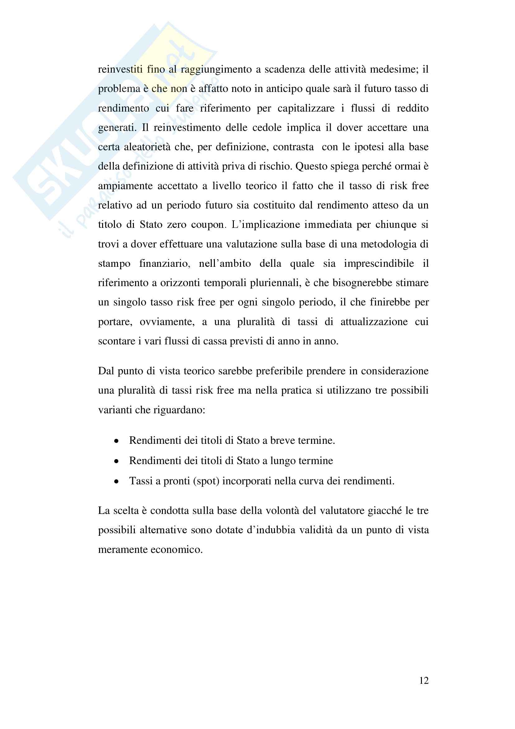 CAPM Capitol Asset Pricing Model - Tesi Pag. 16