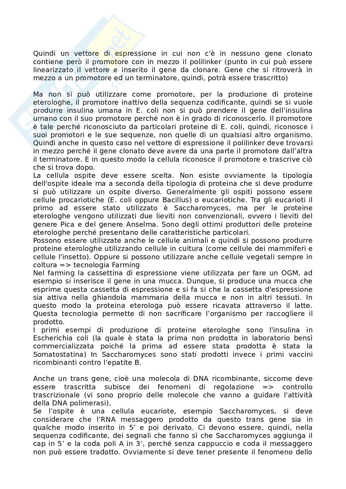 Biotecnologie - Processi e farmacologia Pag. 31