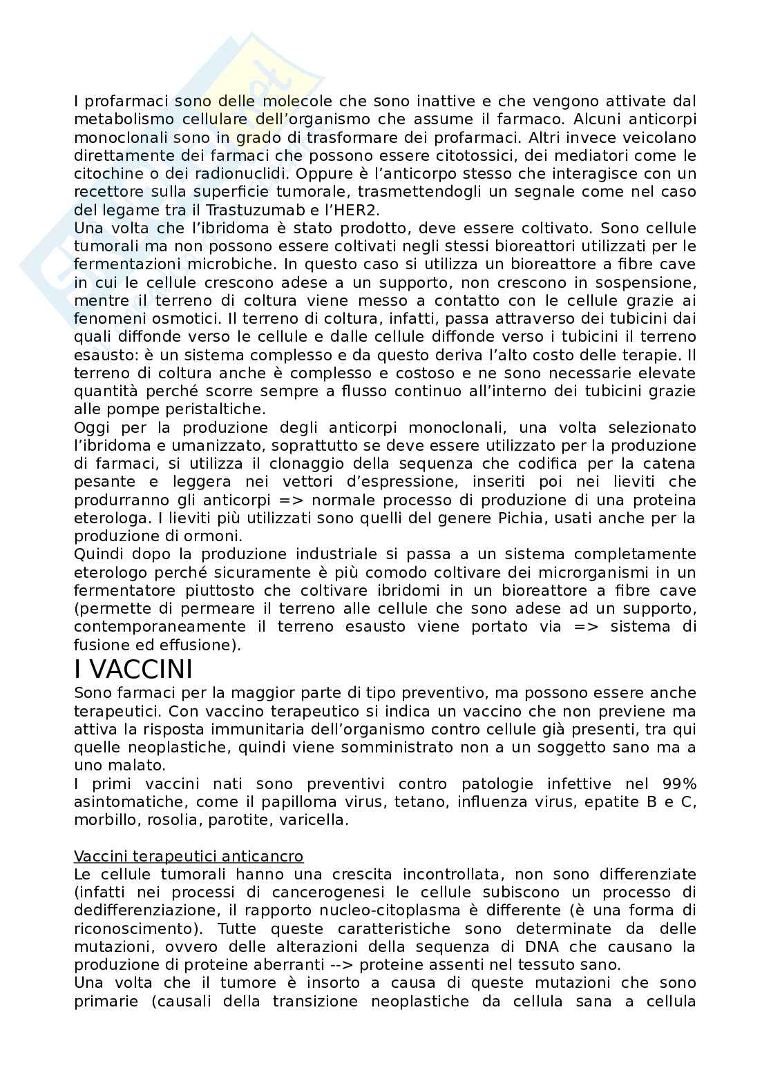 Biotecnologie - Processi e farmacologia Pag. 41