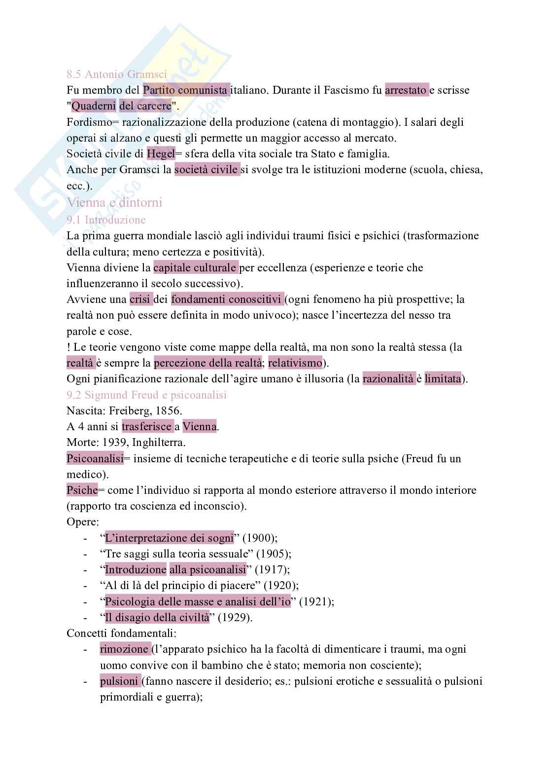 Riassunto esame Sociologia , Prof. Iannone Roberta, libro consigliato Il mondo in questione, Jedlowski Pag. 16