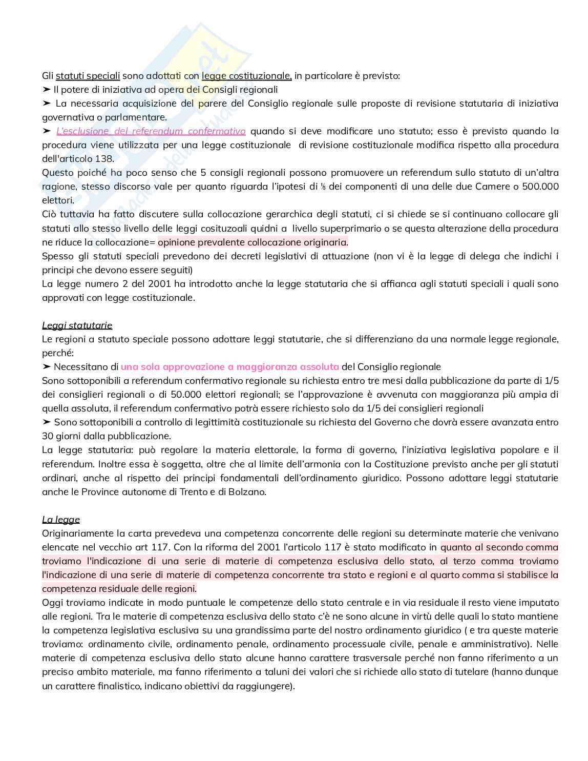 Diritto regionale Pag. 6