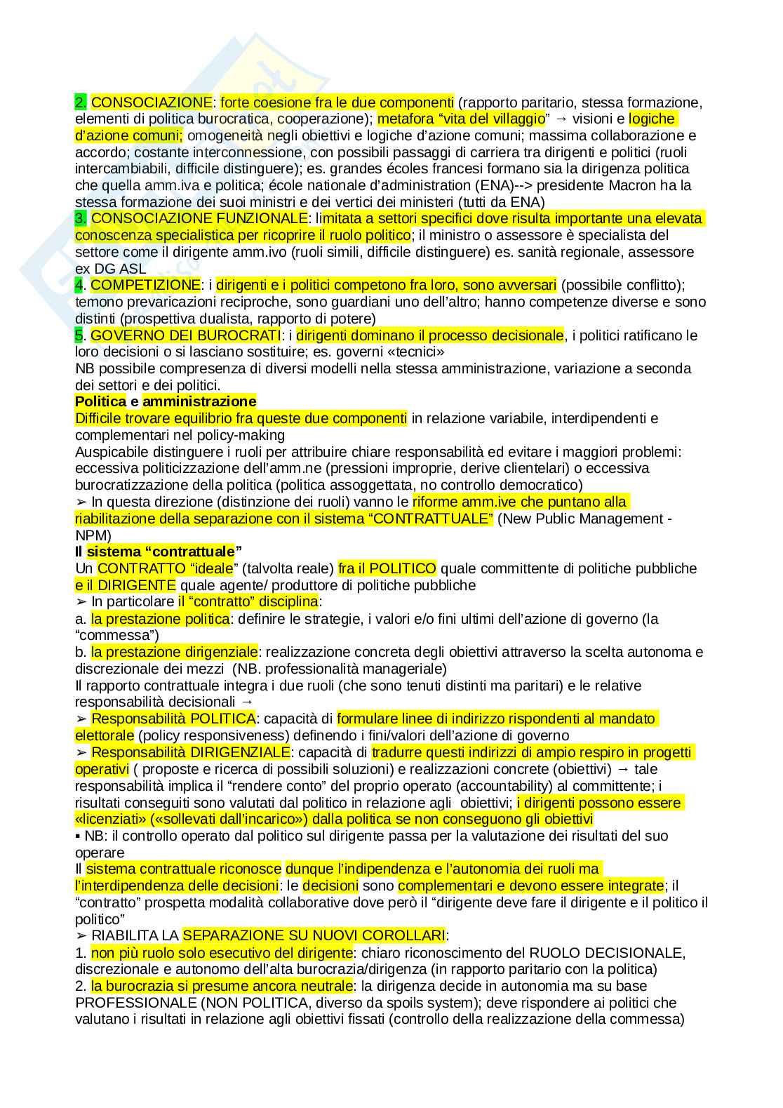 Appunti di Amministrazione e politiche pubbliche Pag. 86