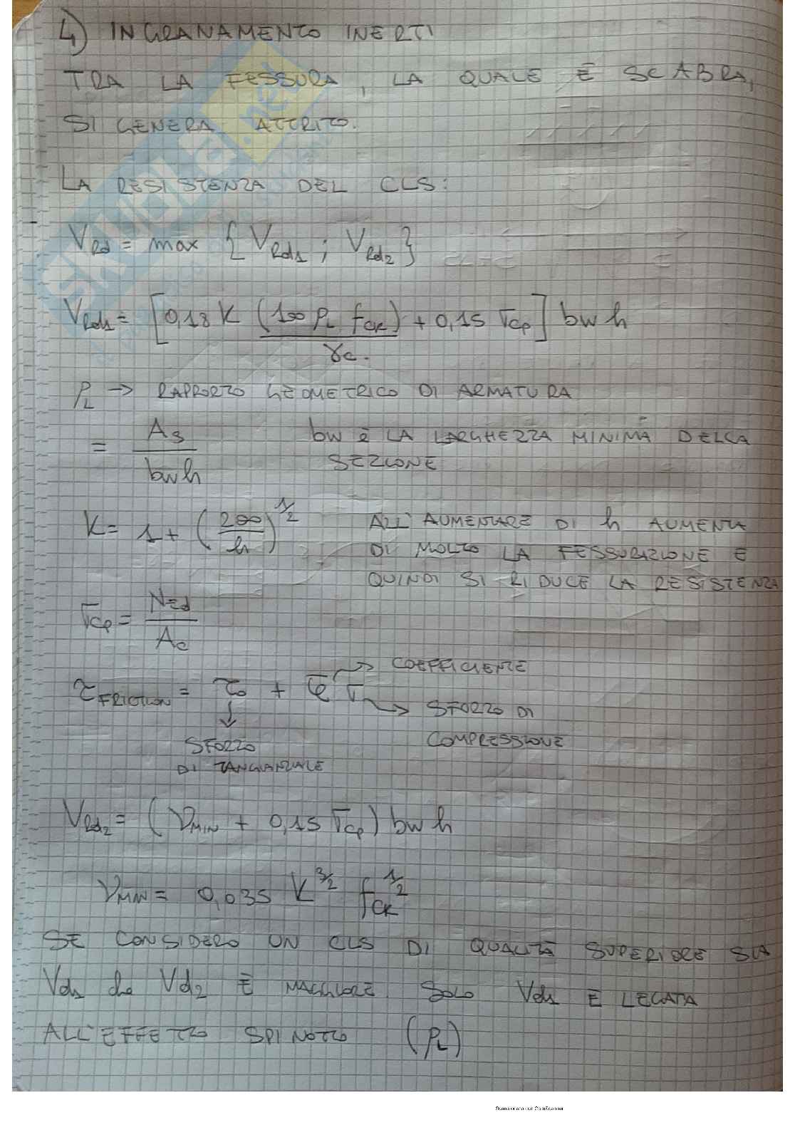 4° parte di 6 di Tecnica delle costruzioni Pag. 46