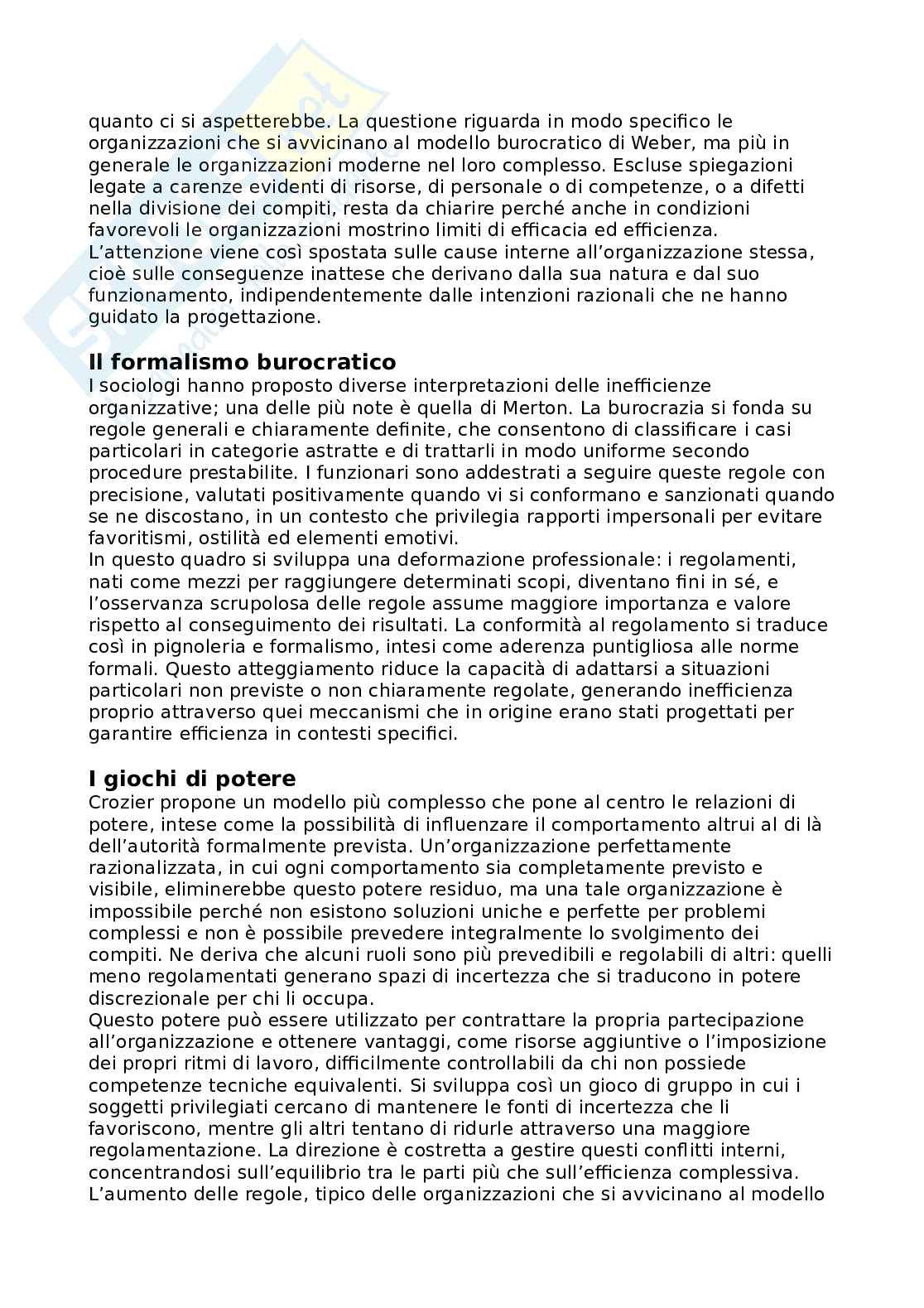 Riassunto esame Sociologia e metodologia della ricerca sociale, Prof. Bevilacqua Emiliano, libro consigliato Sociologia. I concetti di base, Bagnasco, Barbagli, Cavalli Pag. 36