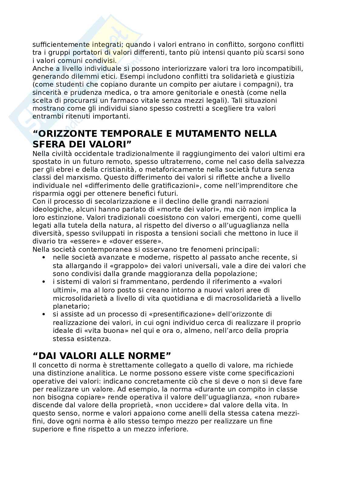 Riassunto esame Sociologia e metodologia della ricerca sociale, Prof. Bevilacqua Emiliano, libro consigliato Sociologia. I concetti di base, Bagnasco, Barbagli, Cavalli Pag. 41