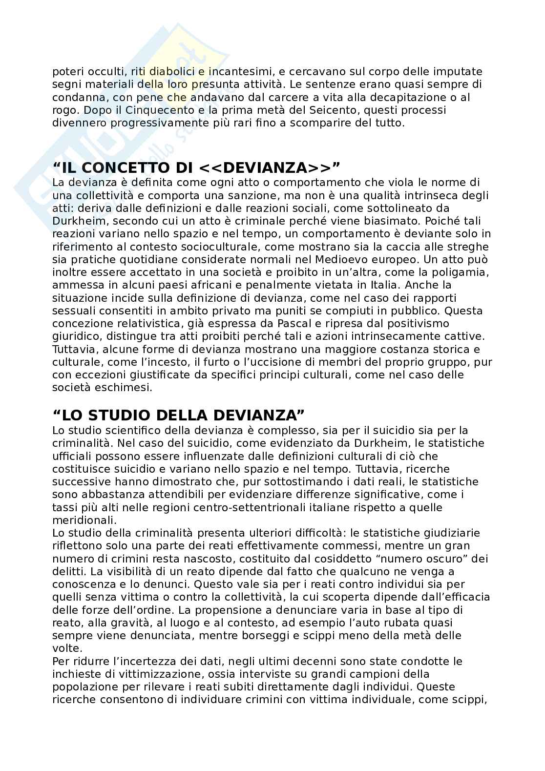 Riassunto esame Sociologia e metodologia della ricerca sociale, Prof. Bevilacqua Emiliano, libro consigliato Sociologia. I concetti di base, Bagnasco, Barbagli, Cavalli Pag. 56