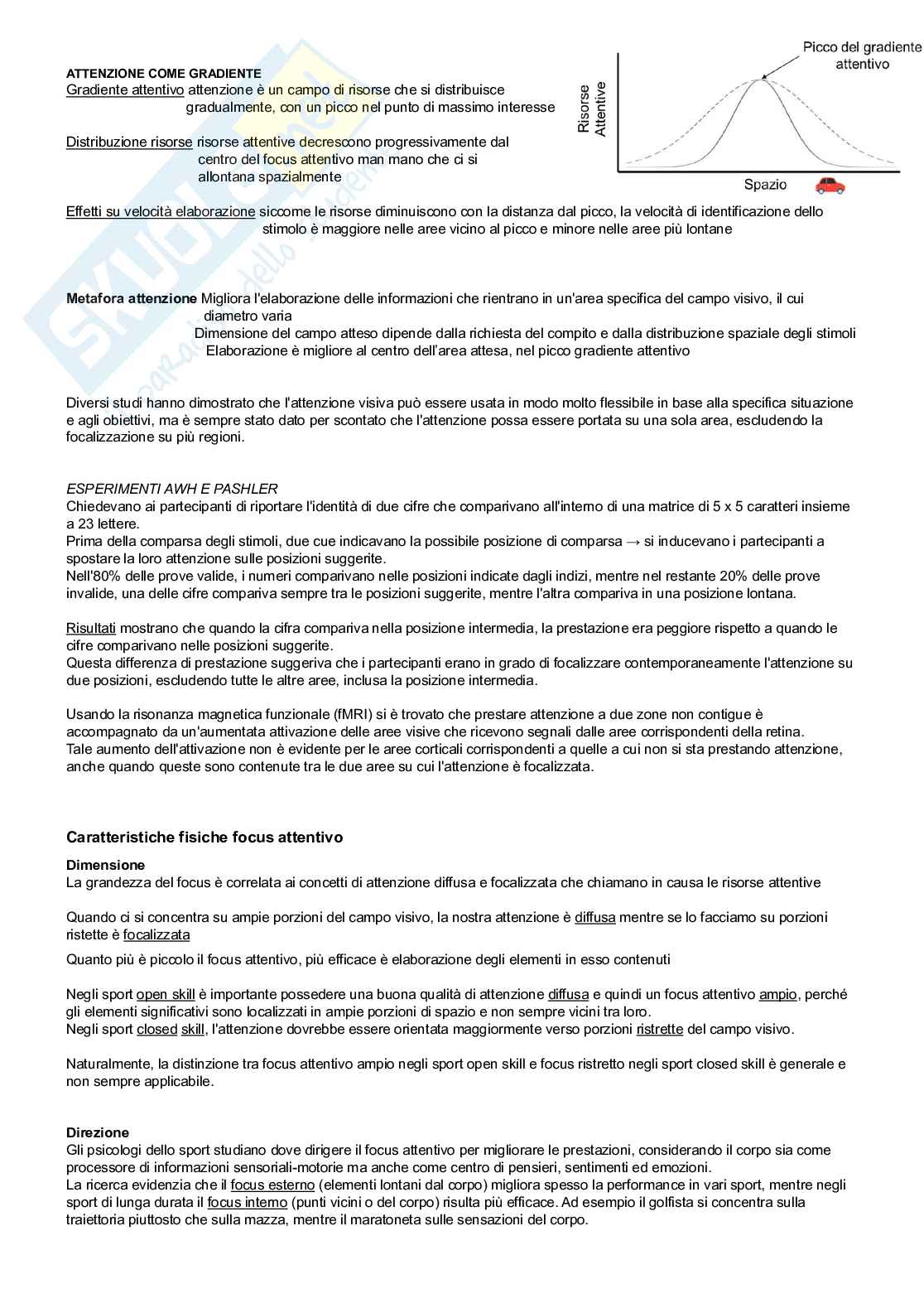 Materiale per l'esame di Psicologia generale Pag. 46