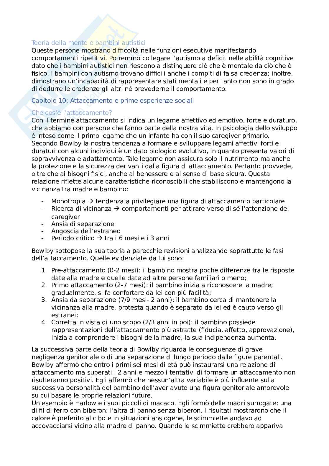 Appunti Psicologia dello sviluppo Pag. 16