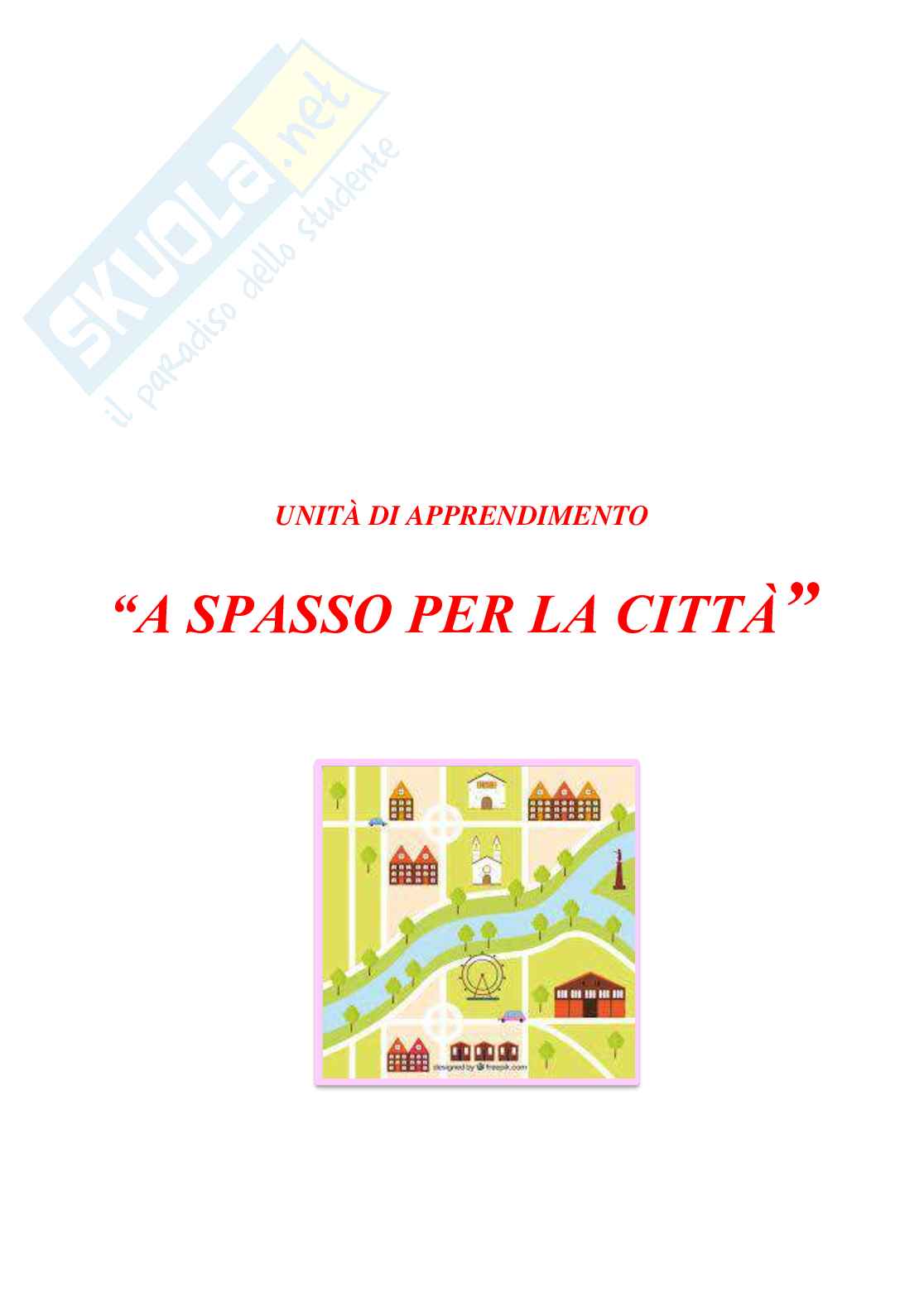 Esempio UDA lezione simulata per la scuola primaria e concorsi pubblici titolo Coding in città Pag. 1