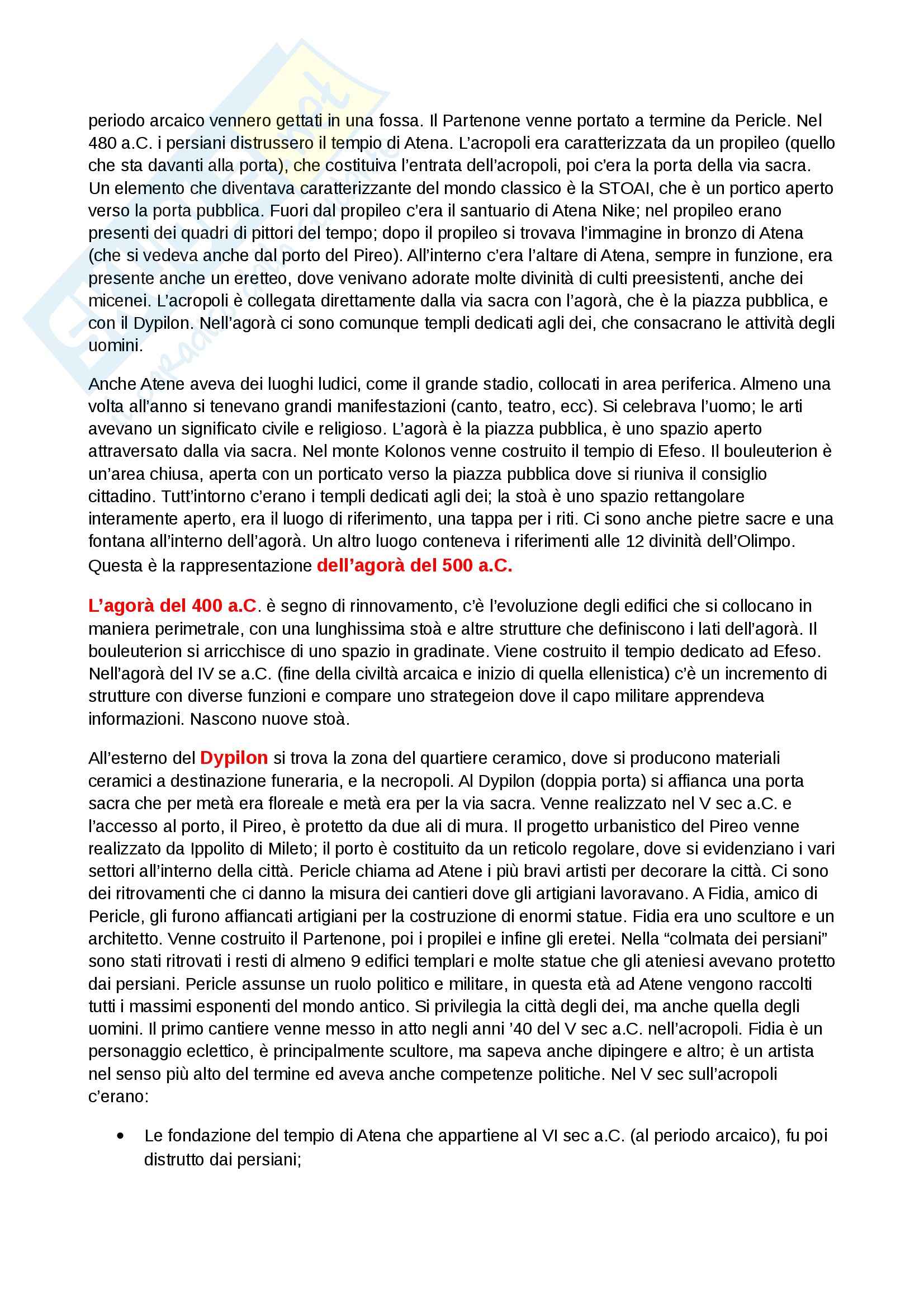Lezioni. Appunti di Archeologia Greca Pag. 26