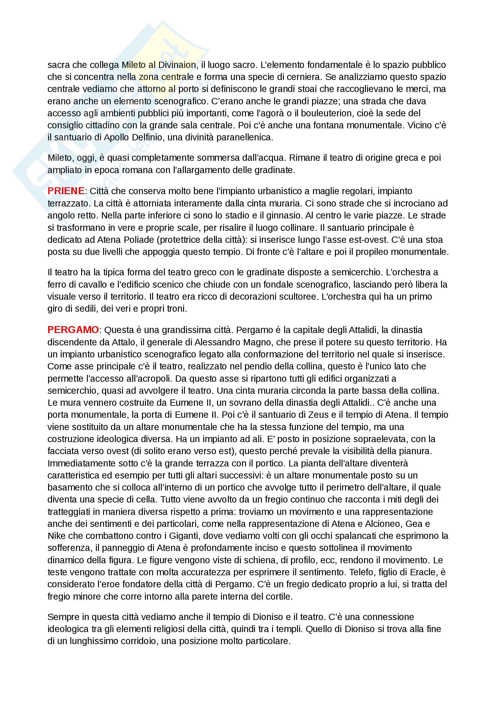 Lezioni. Appunti di Archeologia Greca Pag. 31