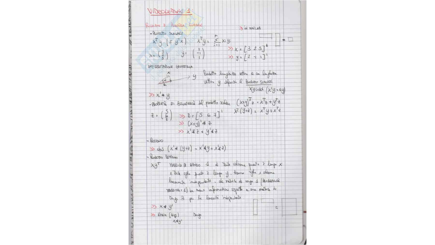 Esame Applicazioni calcolo scientifico I parte Pag. 1