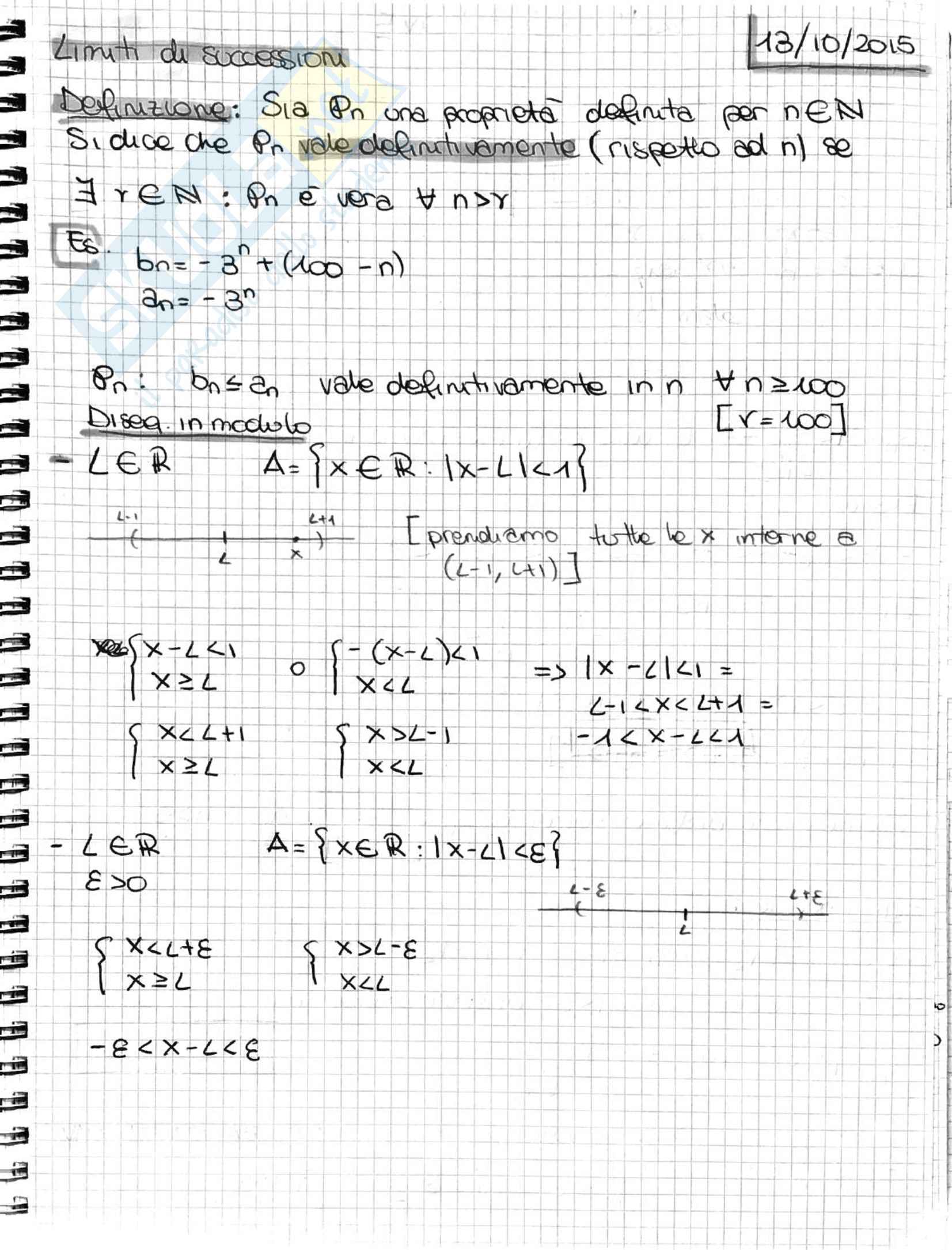 Analisi 1 - Appunti completi Pag. 31