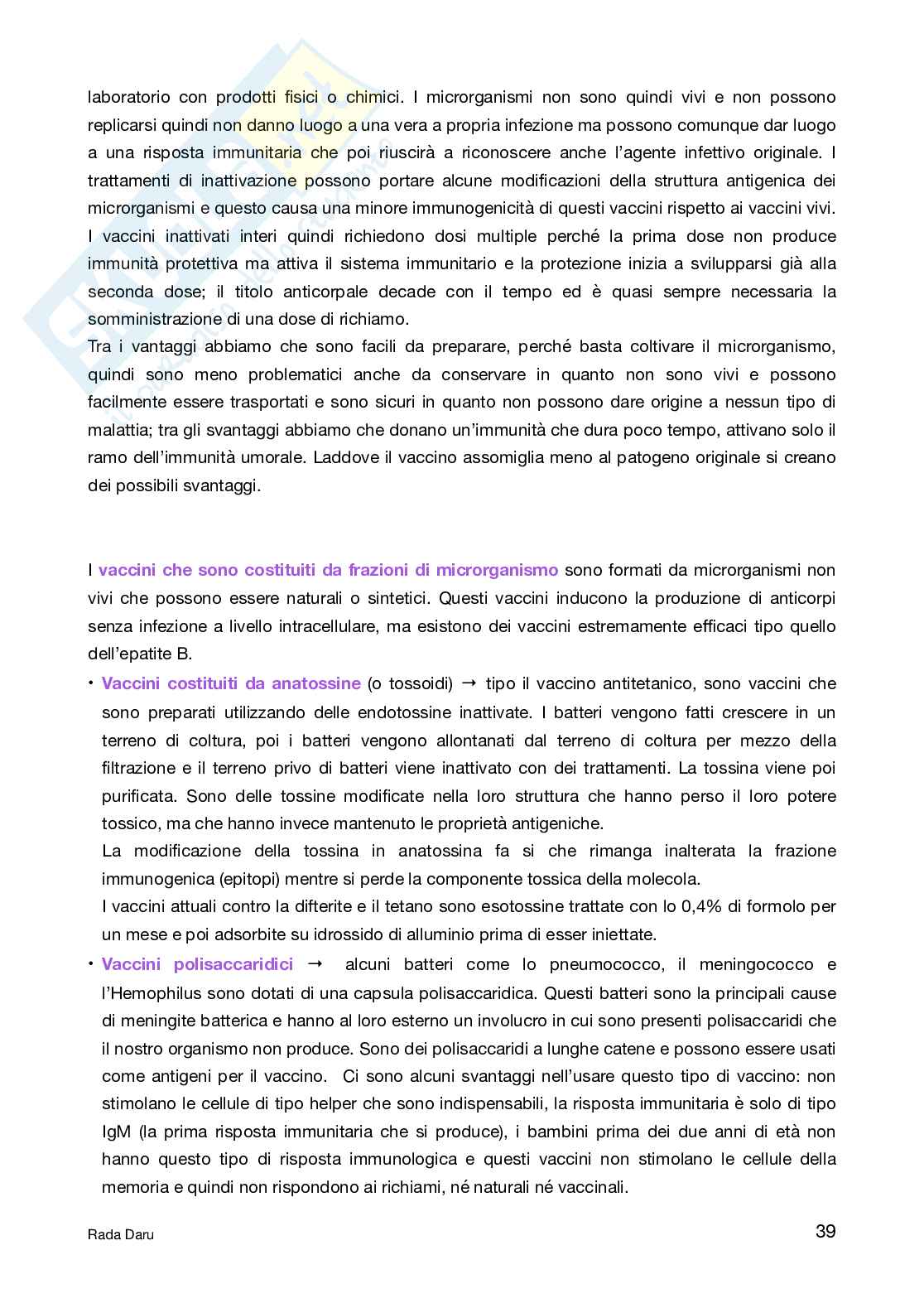 Microbiologia applicata ad igiene e virologia Pag. 41