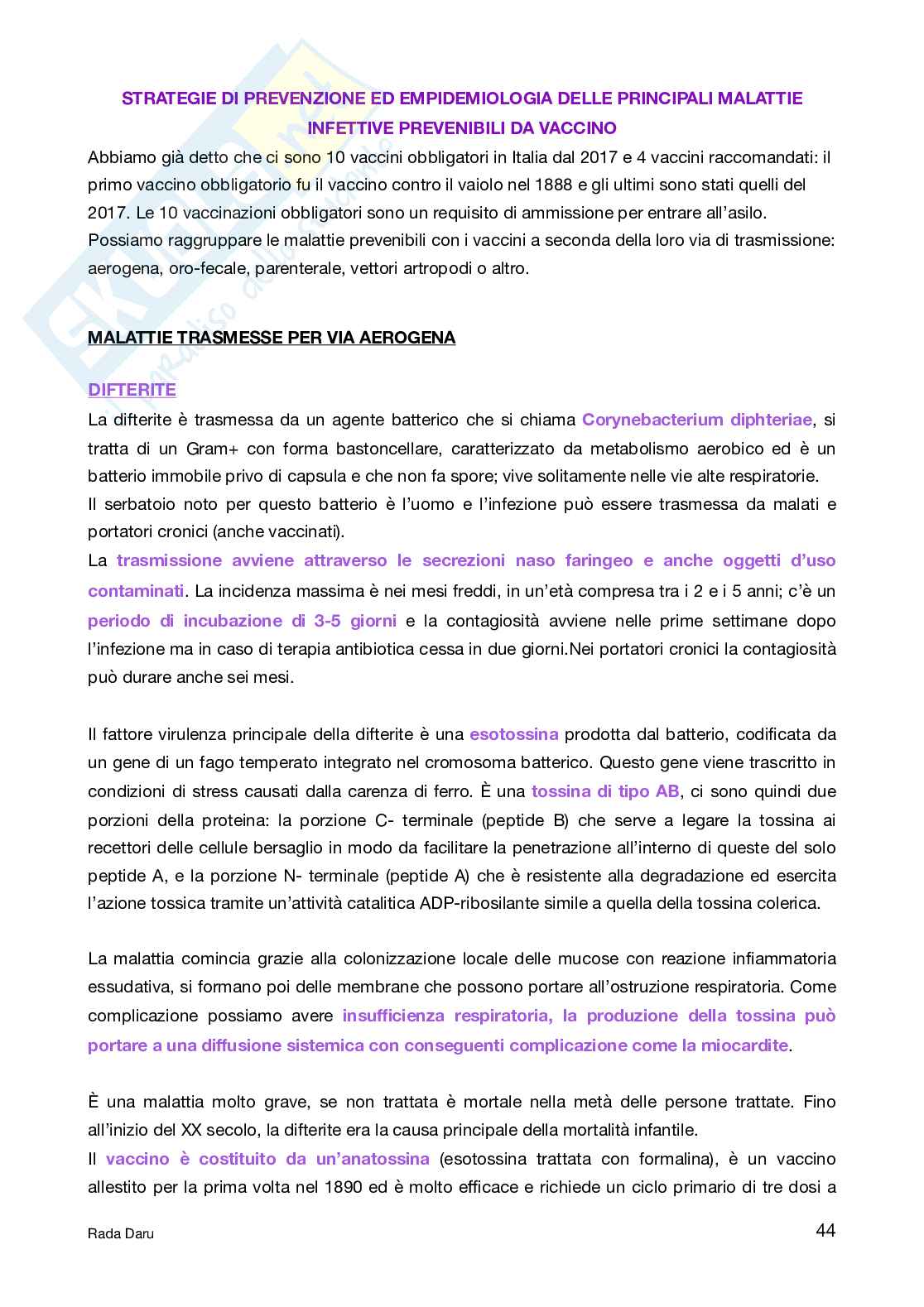 Microbiologia applicata ad igiene e virologia Pag. 46