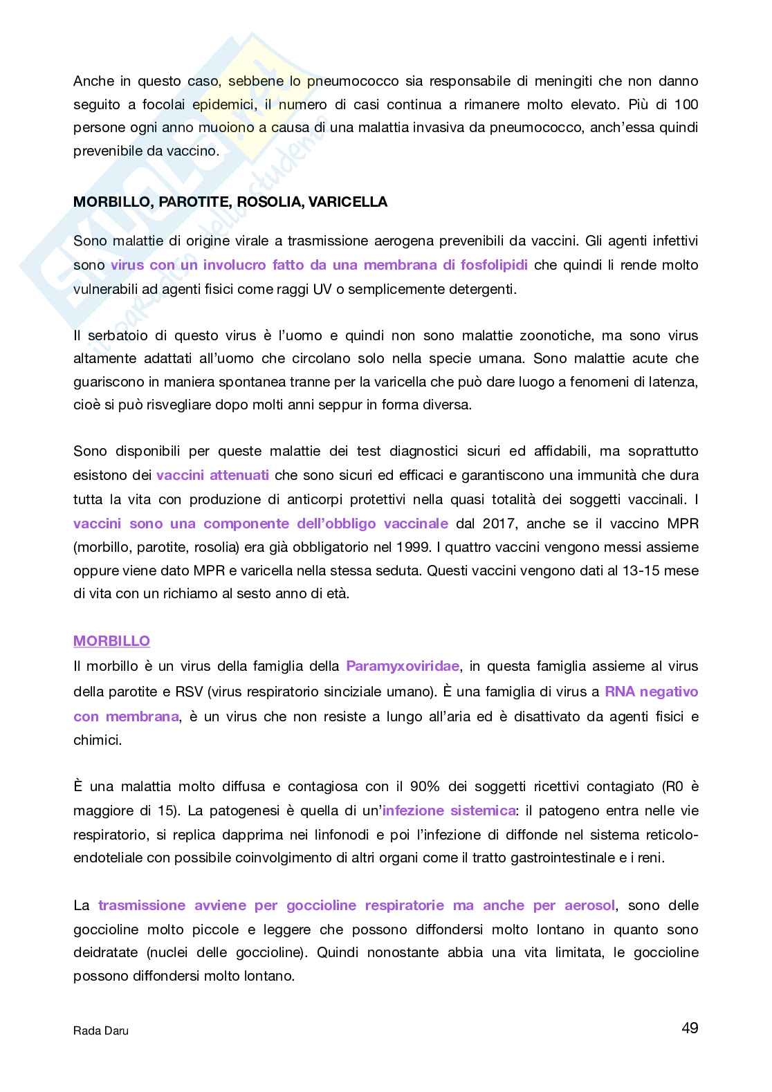 Microbiologia applicata ad igiene e virologia Pag. 51
