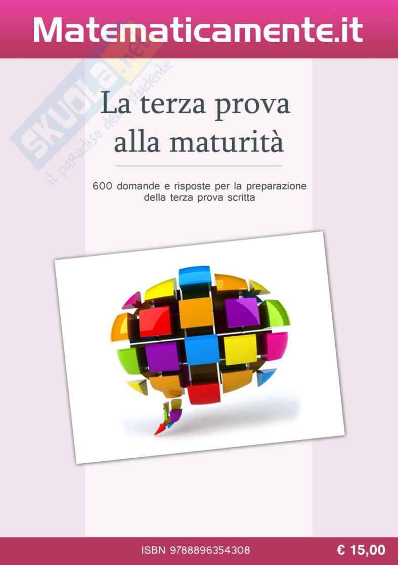 La terza prova alla maturità (ebook) Pag. 1