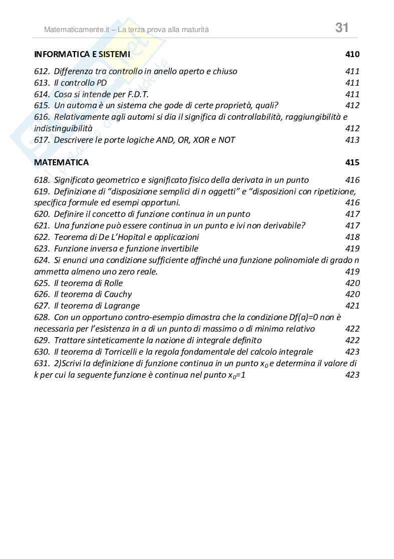 La terza prova alla maturità (ebook) Pag. 31