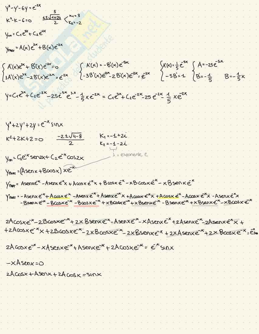 Esercizi svolti Analisi matematica II Pag. 31