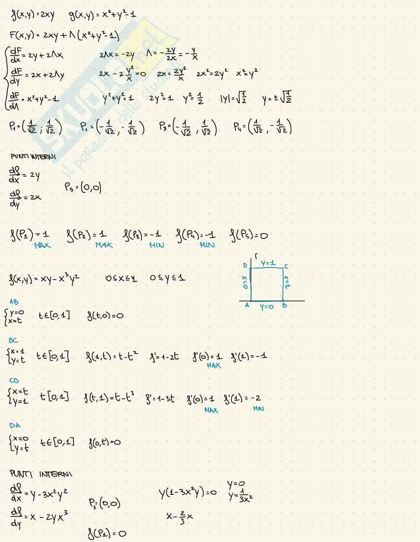 Esercizi svolti Analisi matematica II Pag. 51