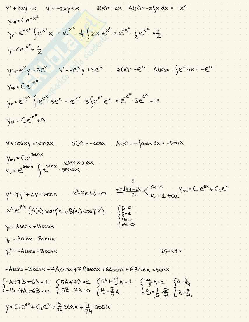 Esercizi svolti Analisi matematica II Pag. 56