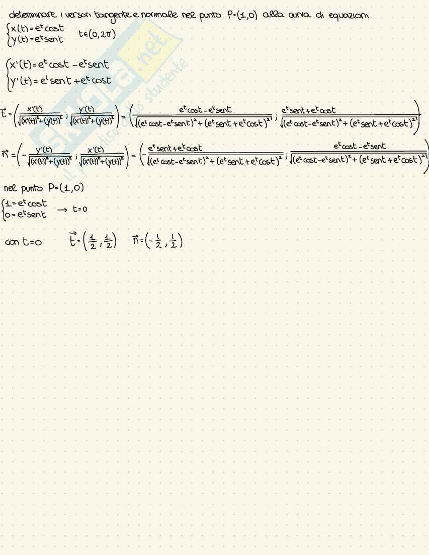 Esercizi svolti Analisi matematica II Pag. 6