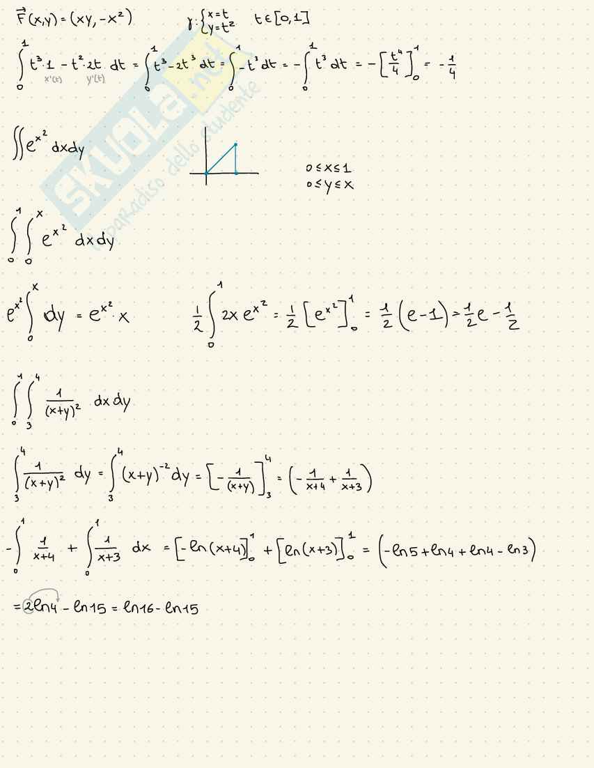 Esercizi svolti Analisi matematica II Pag. 91