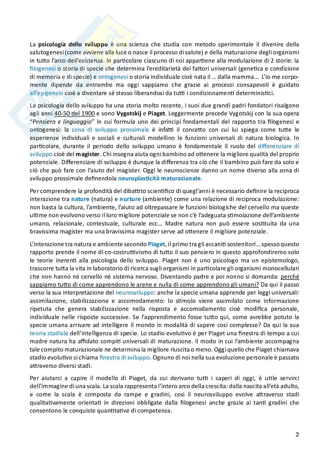 Appunti Psicologia dello sviluppo e dell'educazione Pag. 2