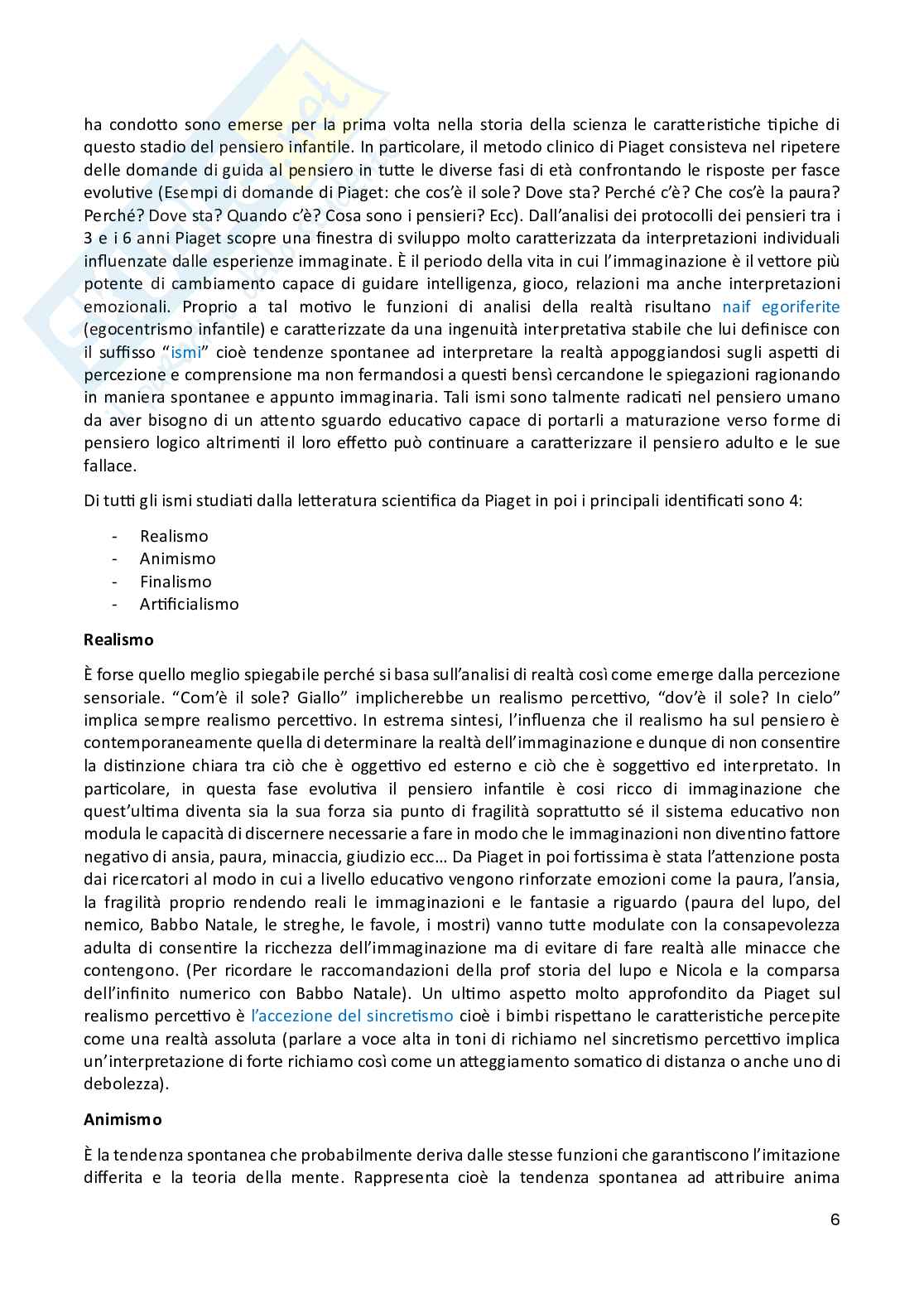 Appunti Psicologia dello sviluppo e dell'educazione Pag. 6