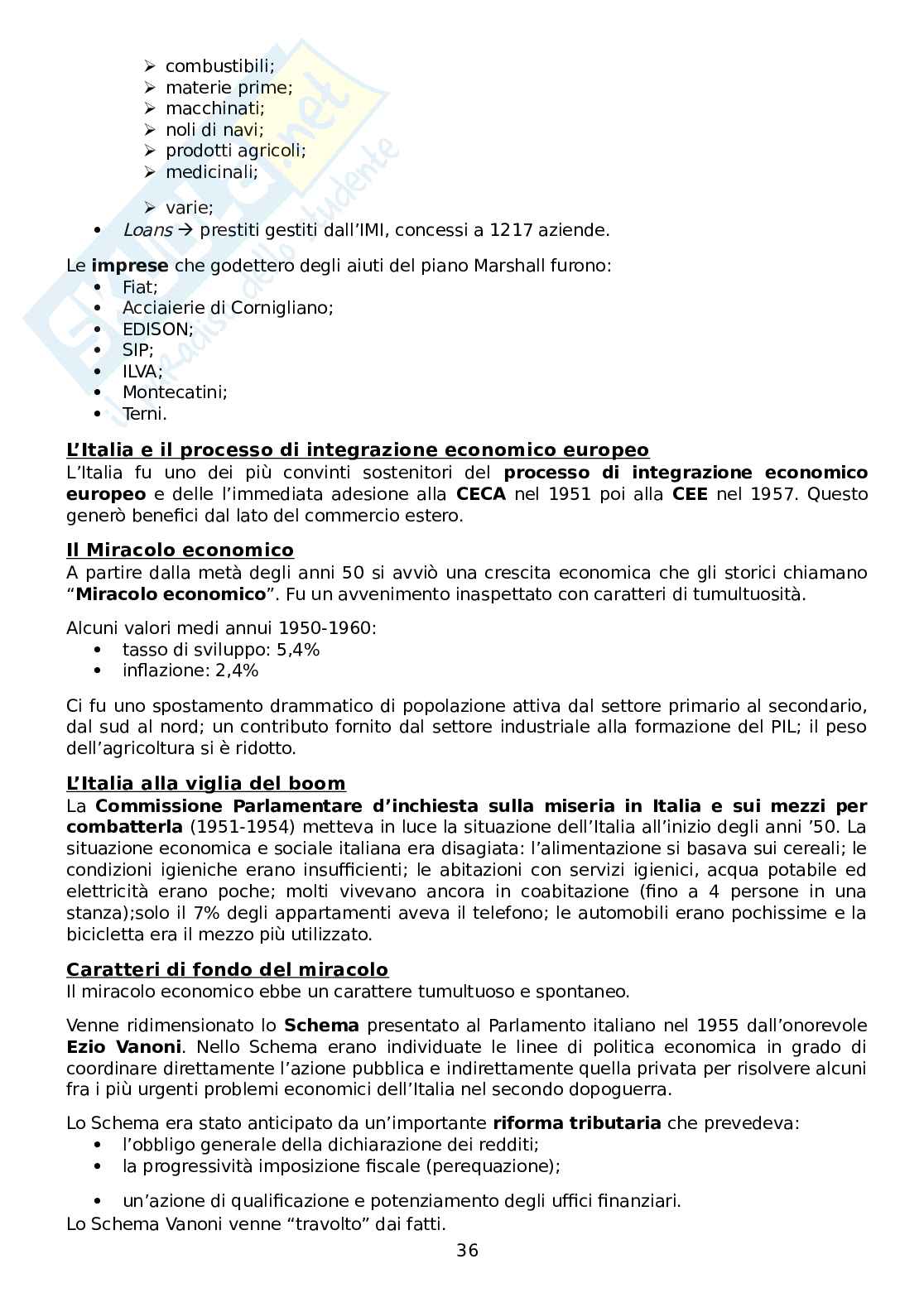 Storia economica - Secondo parziale Pag. 36