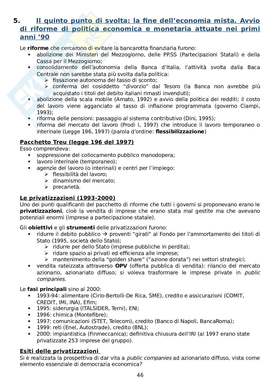 Storia economica - Secondo parziale Pag. 46