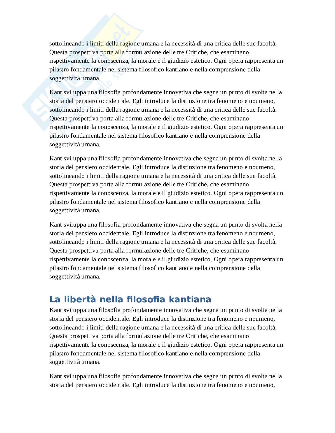 Kant - Analisi completa del filosofo e delle sue opere Pag. 16
