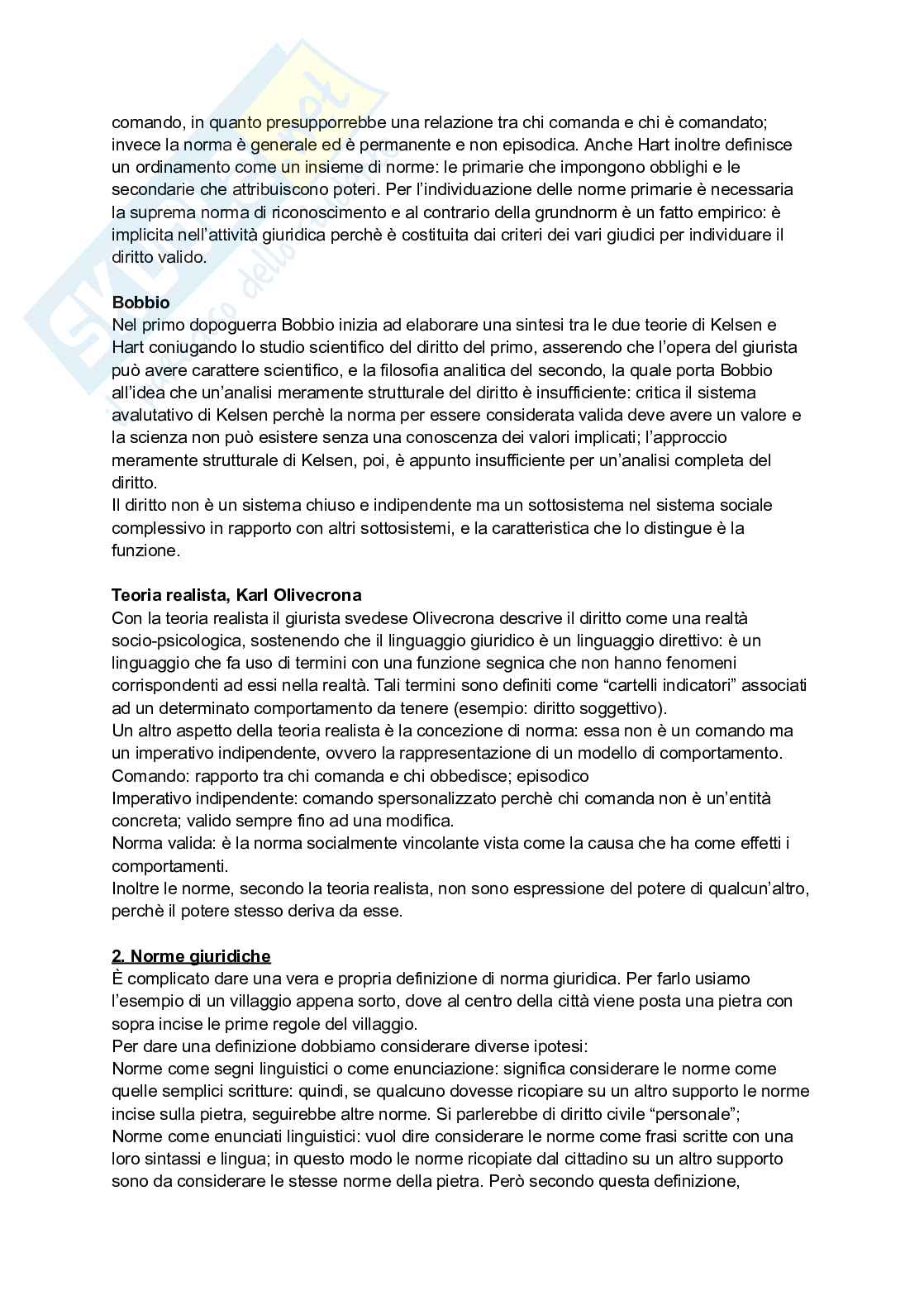 Riassunto esame Filosofia del diritto, Prof. Rotolo Antonino, libro consigliato Argomenti di teoria del diritto, Faralli Pag. 2
