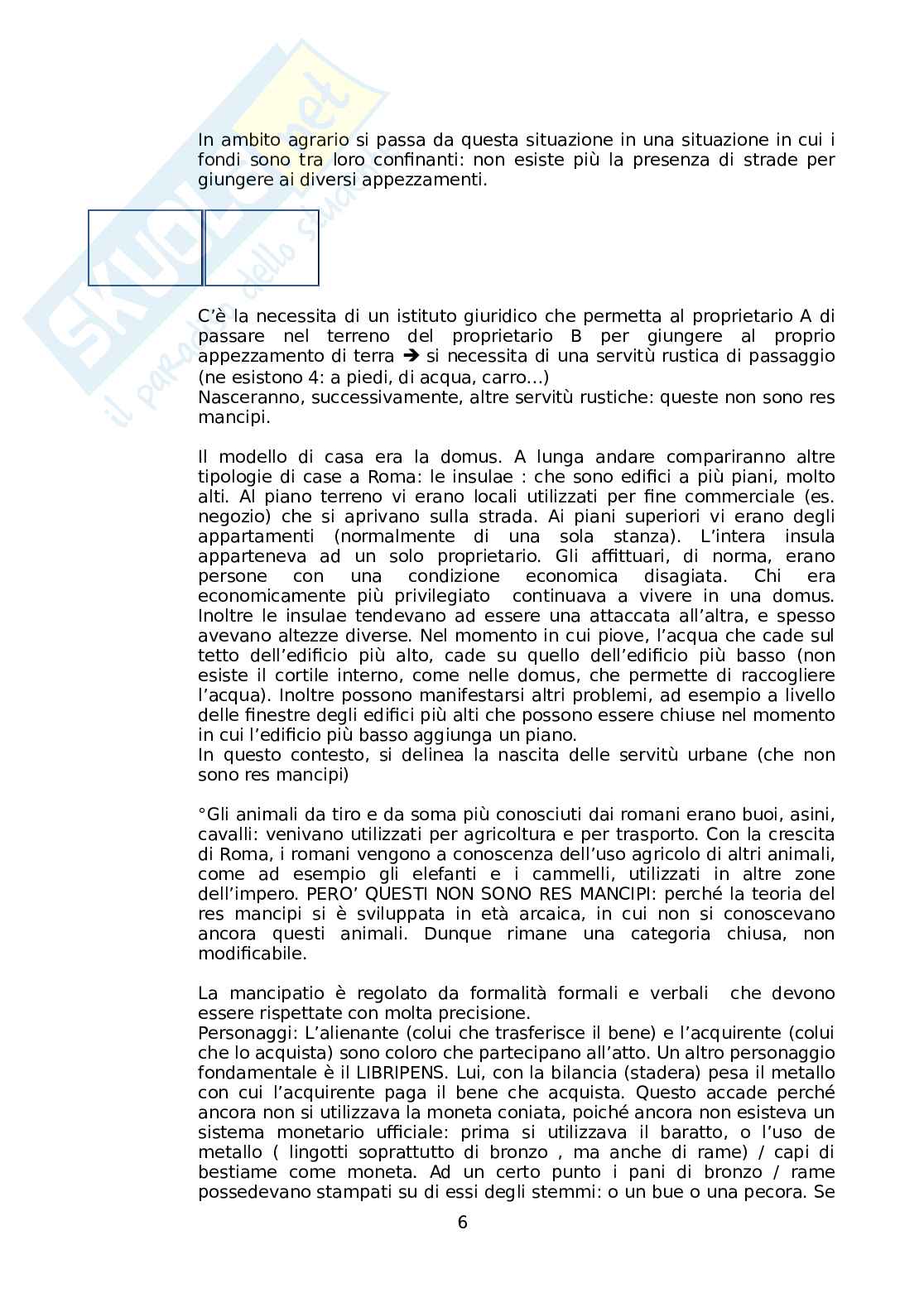 Riassunto per esame di Istituzioni di diritto romano Pag. 6