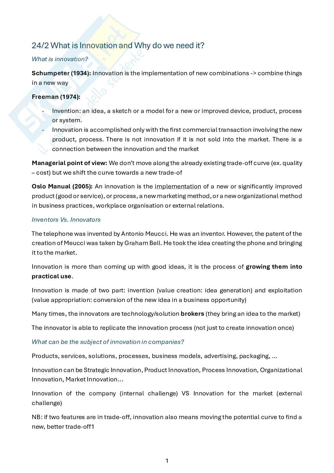 Leadership & Innovation Pag. 2