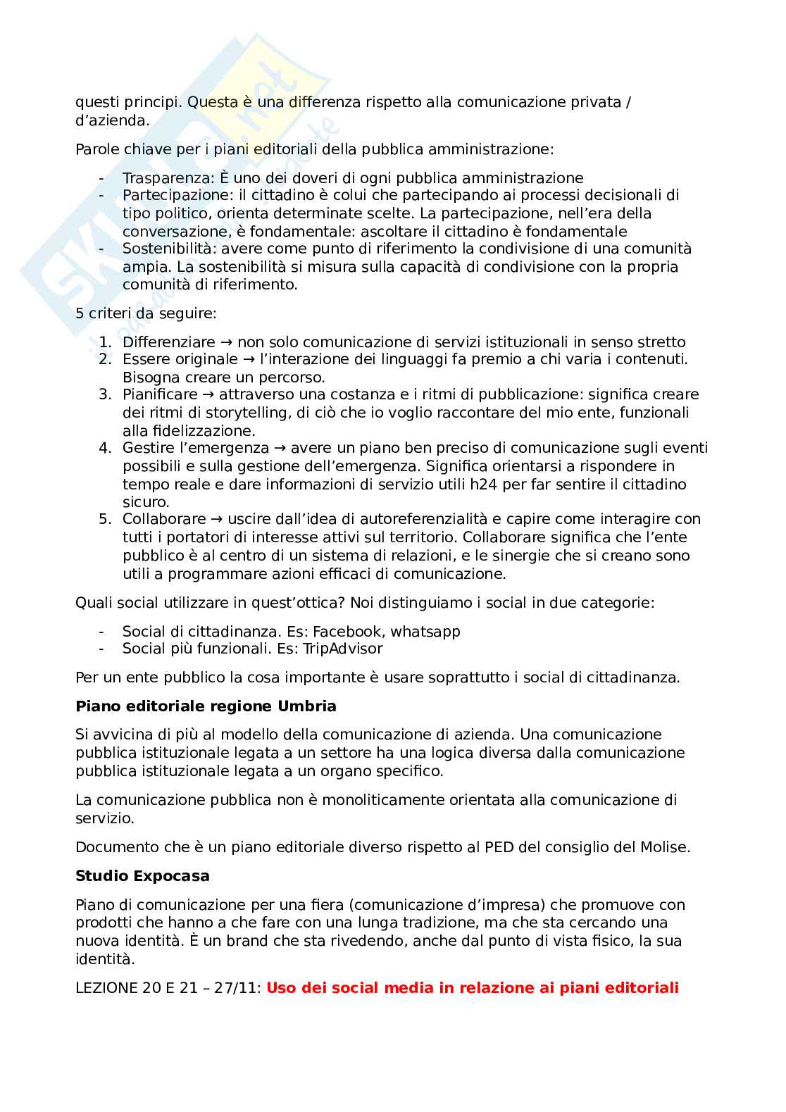 Appunti Piani editoriali per la comunicazione digitale Pag. 36