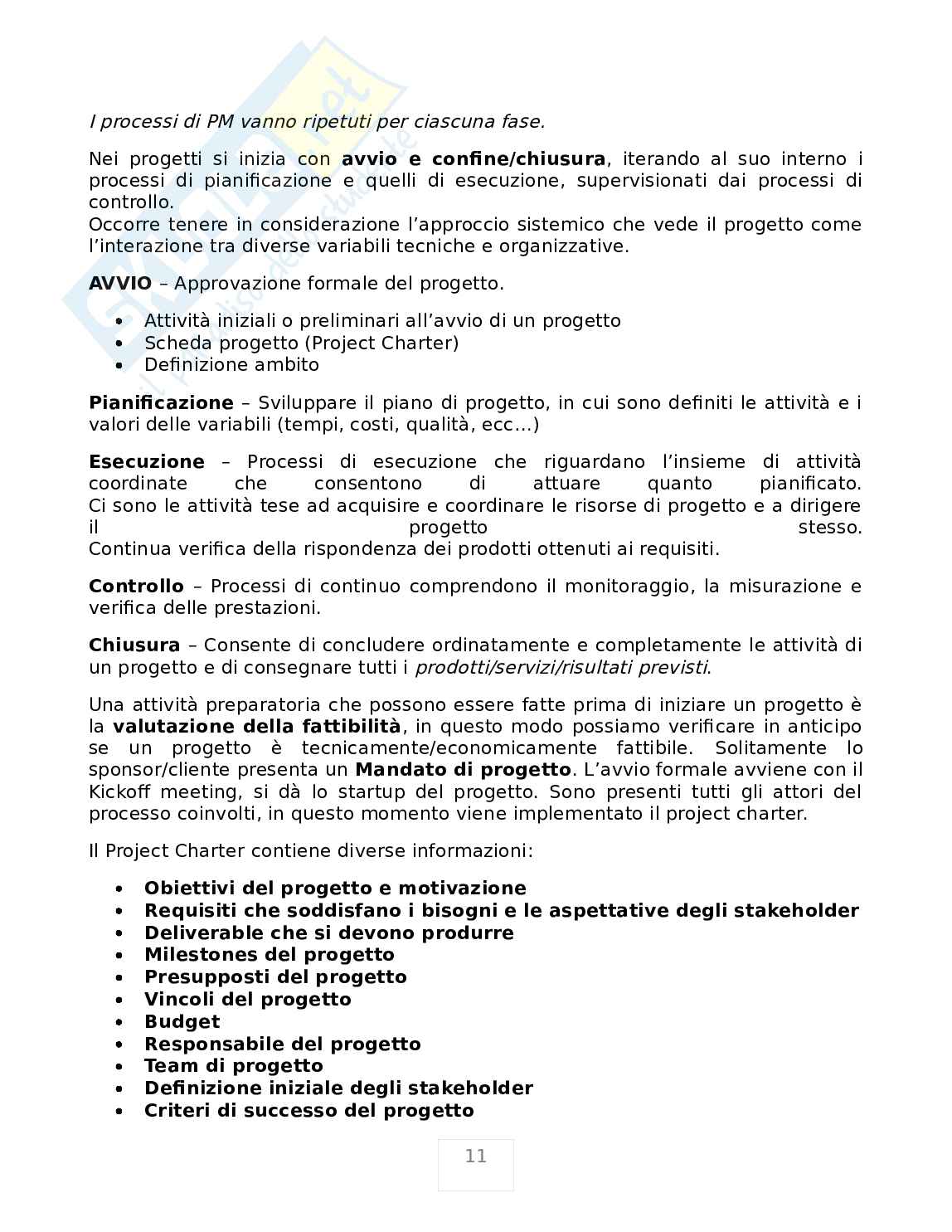 Project Management Pag. 11