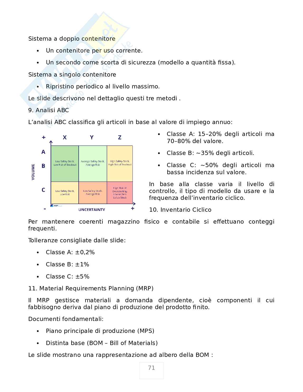 Project Management Pag. 71