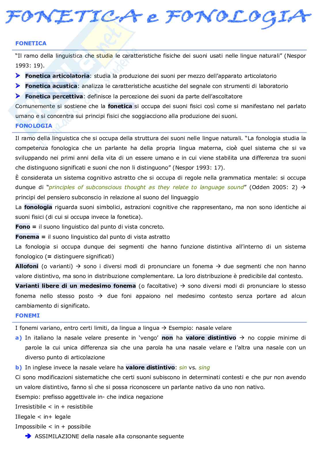 Riassunto esame Linguistica italiana 89785, Prof. Romanini Fabio, libro consigliato Linguistica italiana, seconda edizione 2020, Palermo Pag. 1