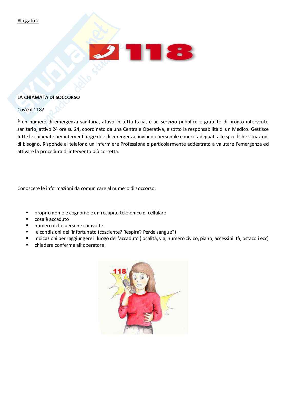 Esempio UDA lezione simulata educazione civica per la scuola secondaria di primo grado e concorsi pubblici dal titolo Pronto soccorso Pag. 11